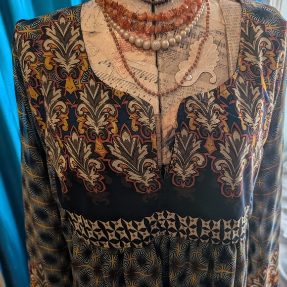 Boho Print Dress - Picture 2 of 7